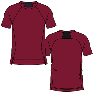 Fashion sewing patterns for MEN T-Shirts Football T-Shirt 9536